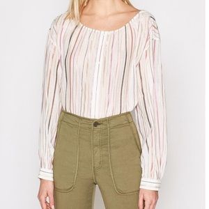 NWT Joie Women's Satomi Striped Top